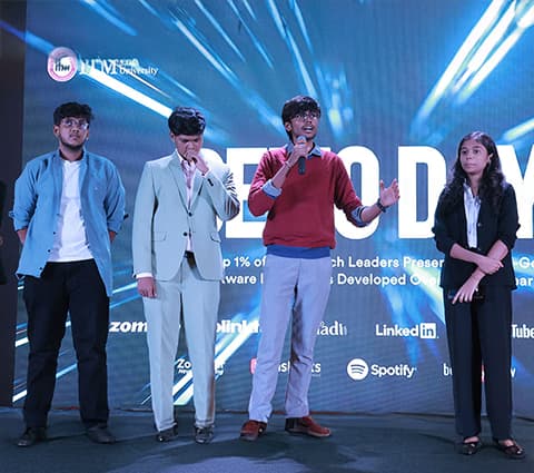 In-campus Demo Day – ₹1,00,000 prize