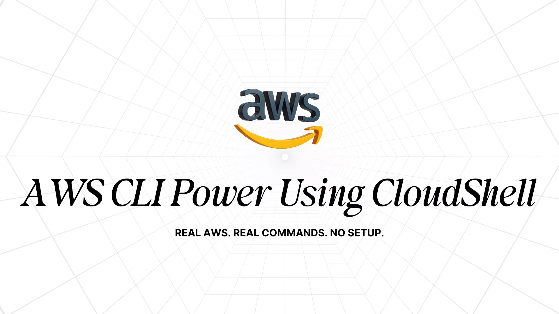 Cloud CLI Essentials: AWS CloudShell Power Workshop