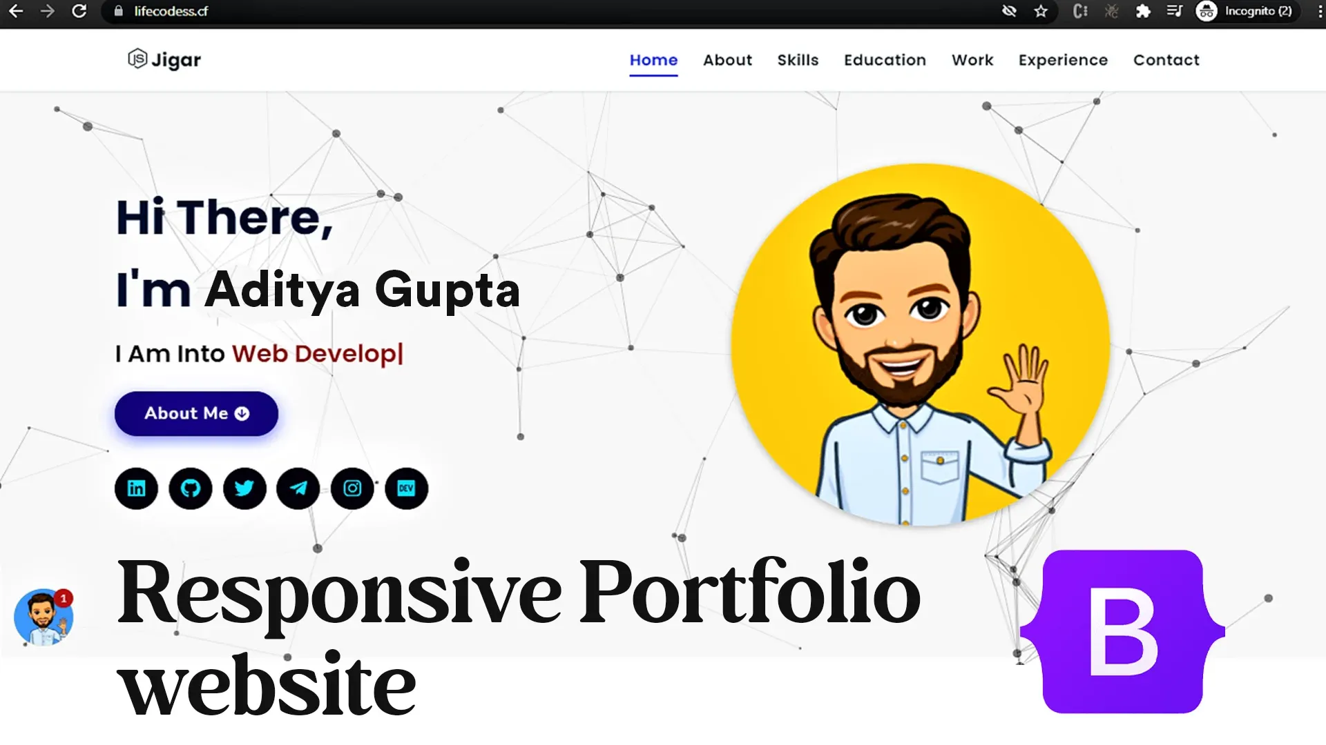 Responsive Portfolio Website