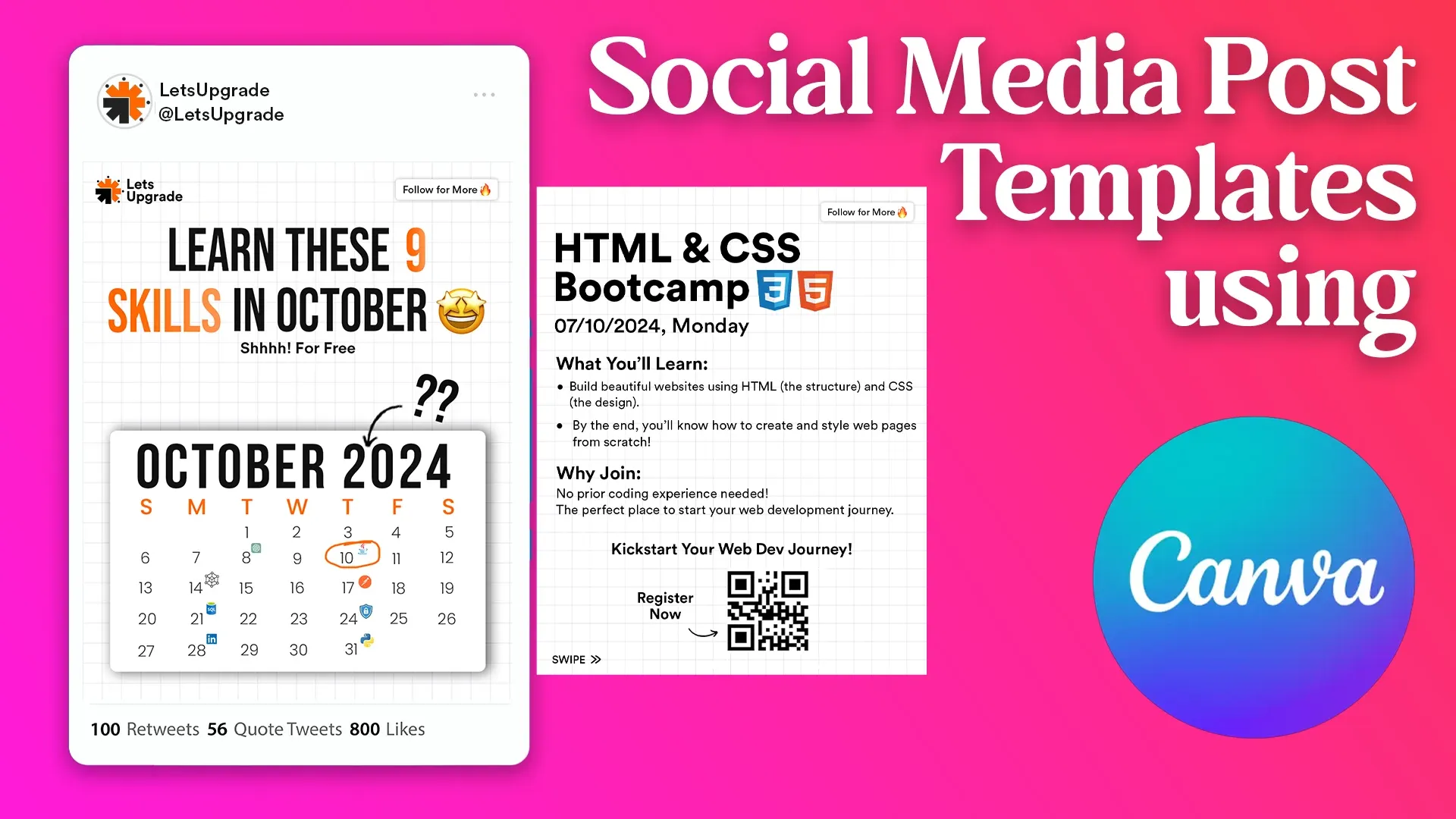 Social Media Post Template Desgin