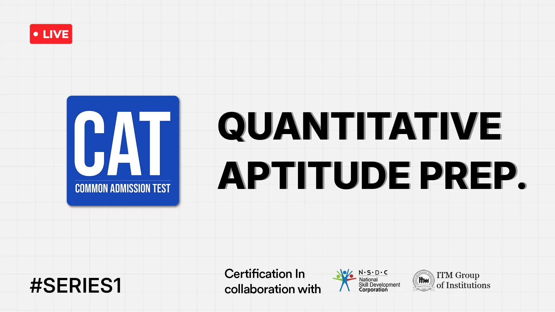 MBA CAT Quantitative Aptitude Prep