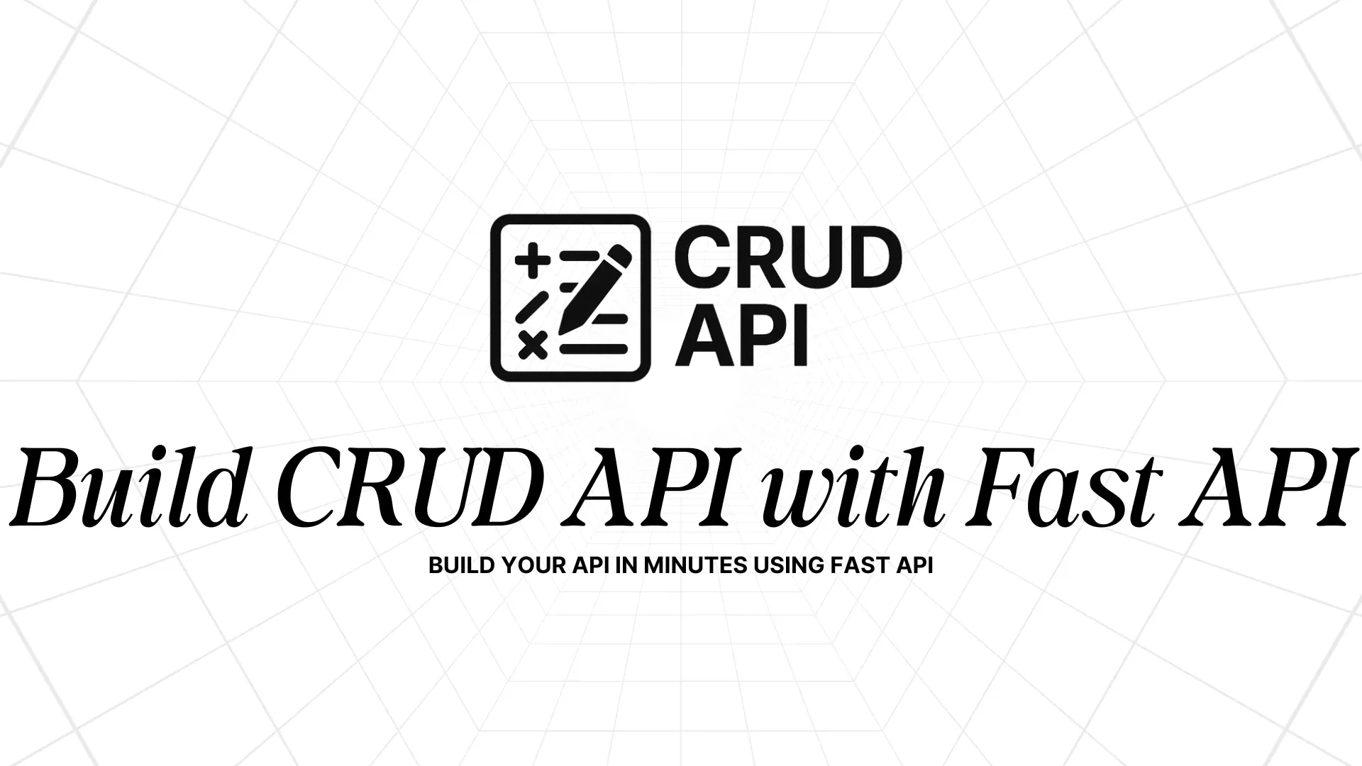 Build CRUD APIs with FastAPI
