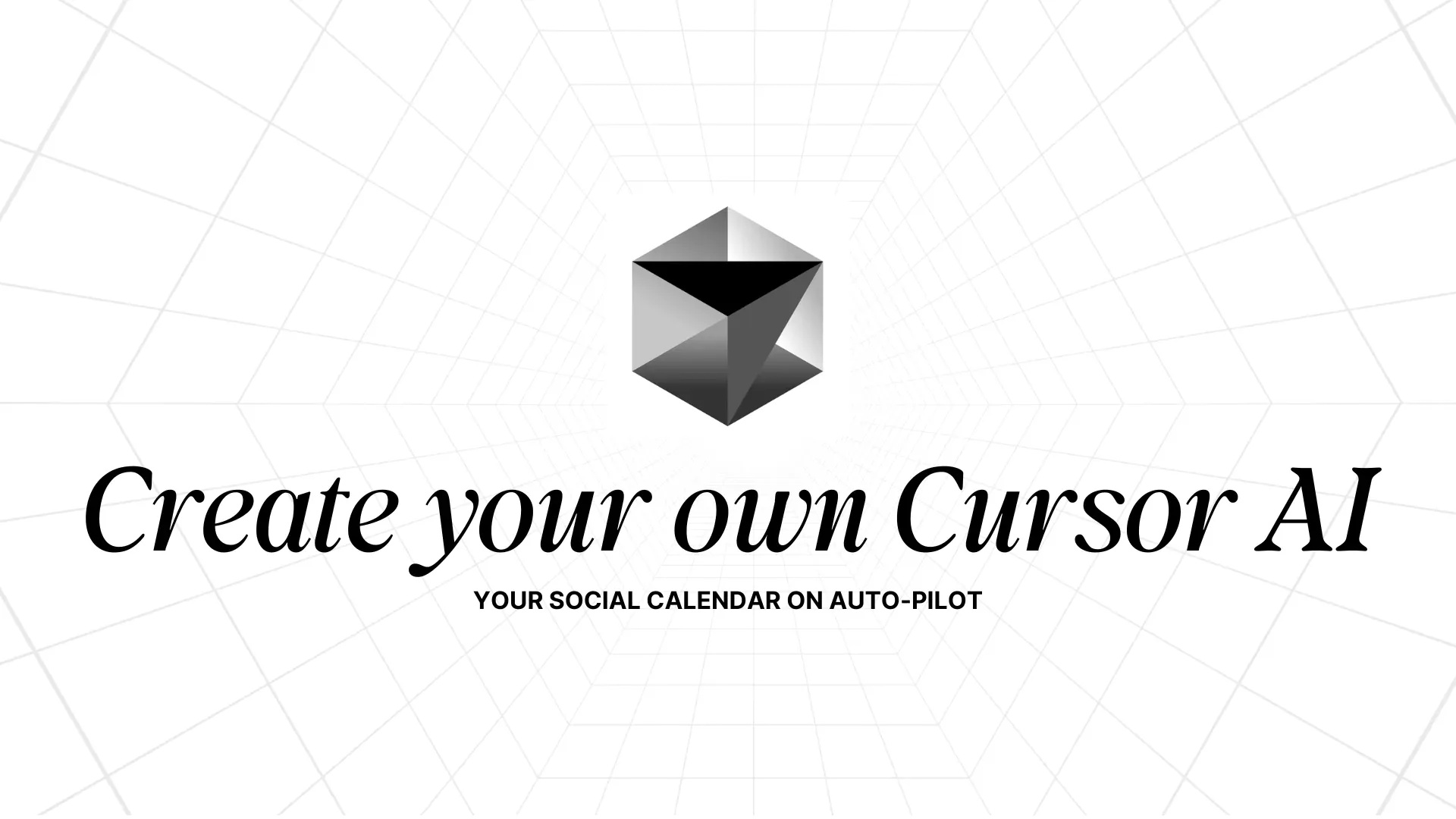 Create Your Own Cursor AI