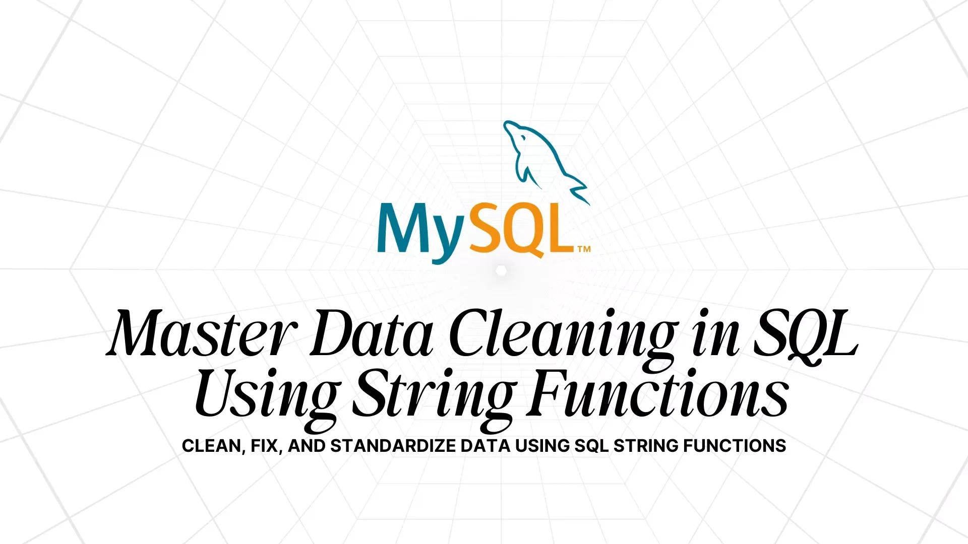 Data Cleaning with SQL String Functions