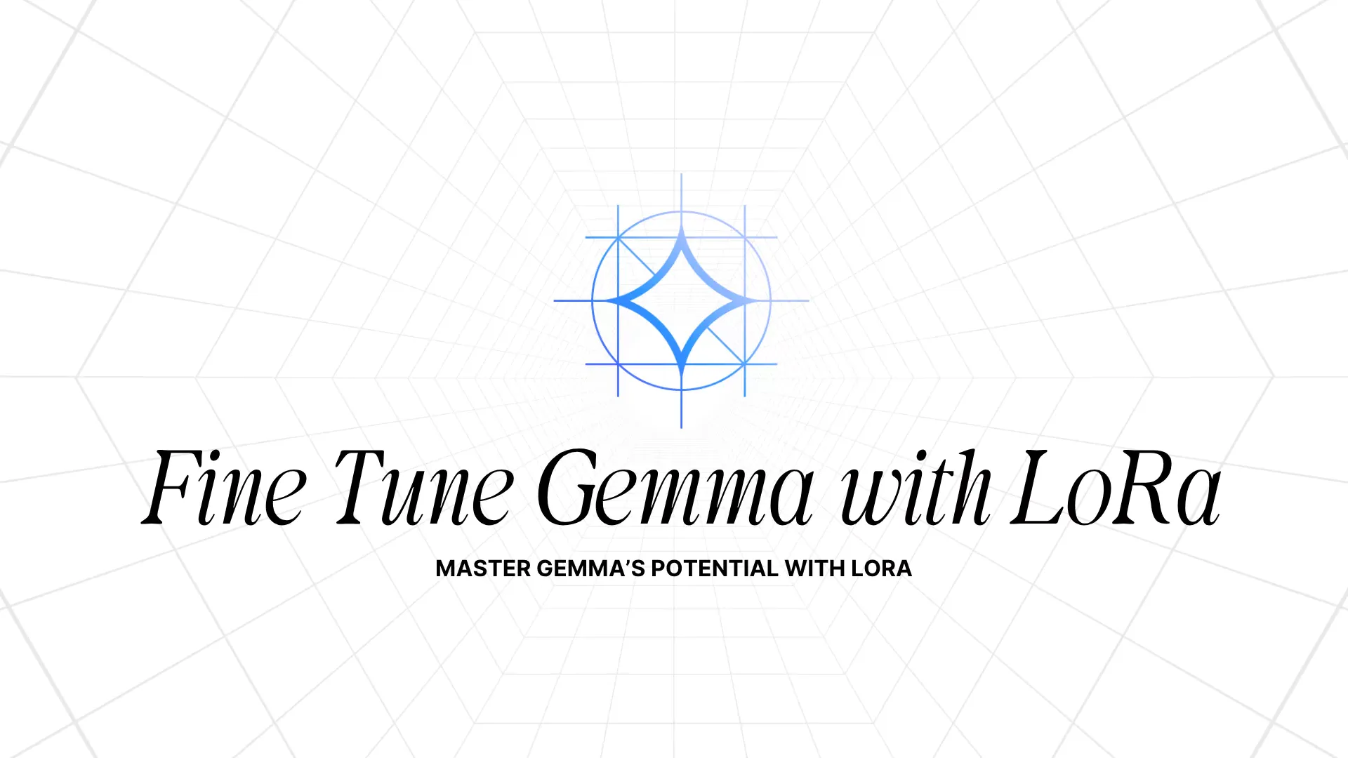 Fine Tune Gemma with LoRa