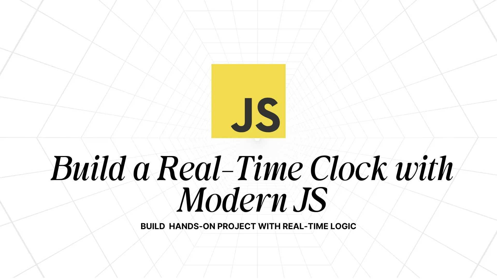 Digital Clock Essentials: Modern JS Mini Project