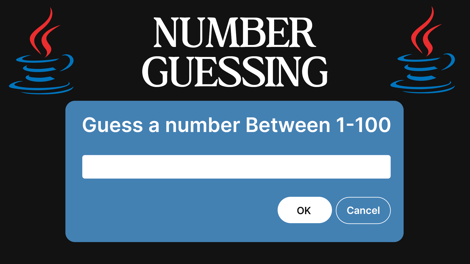 Number Guessing in Java