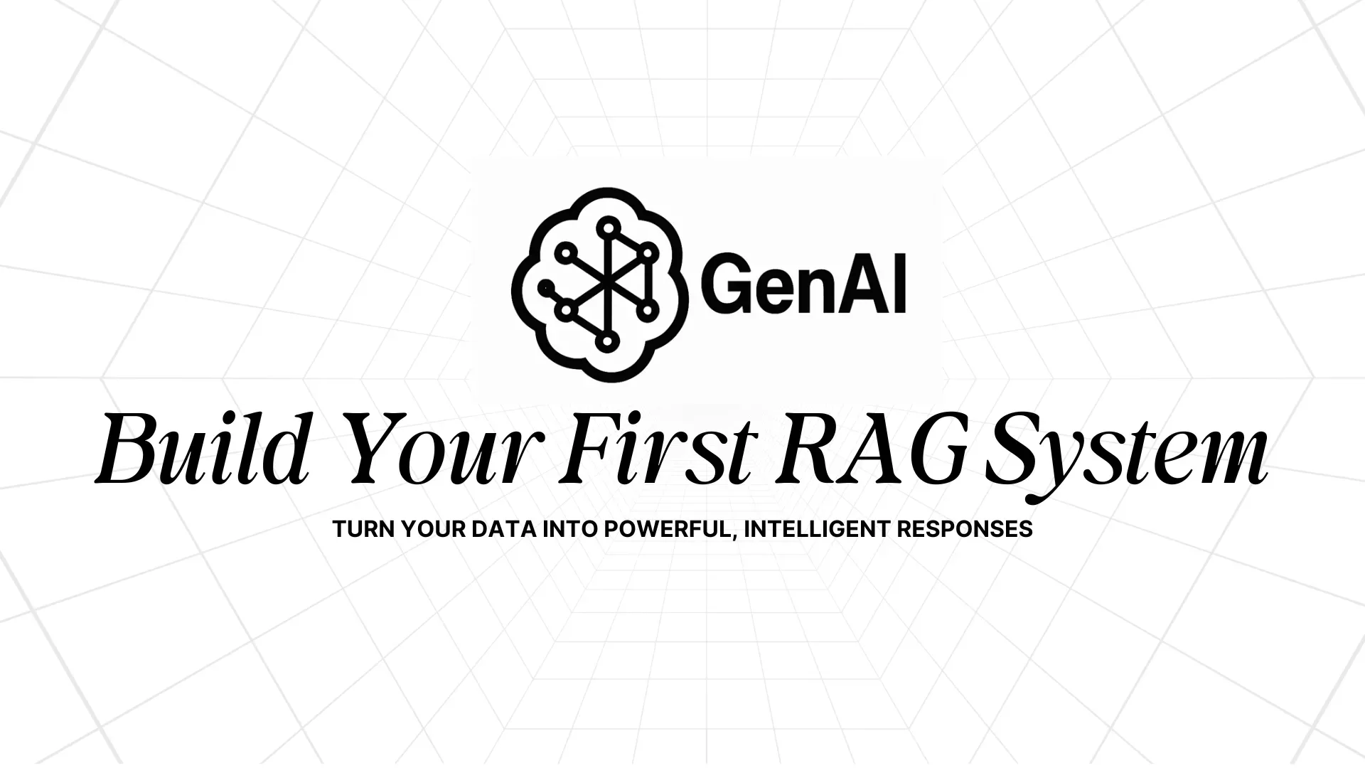 Build Your First RAG System From Scratch