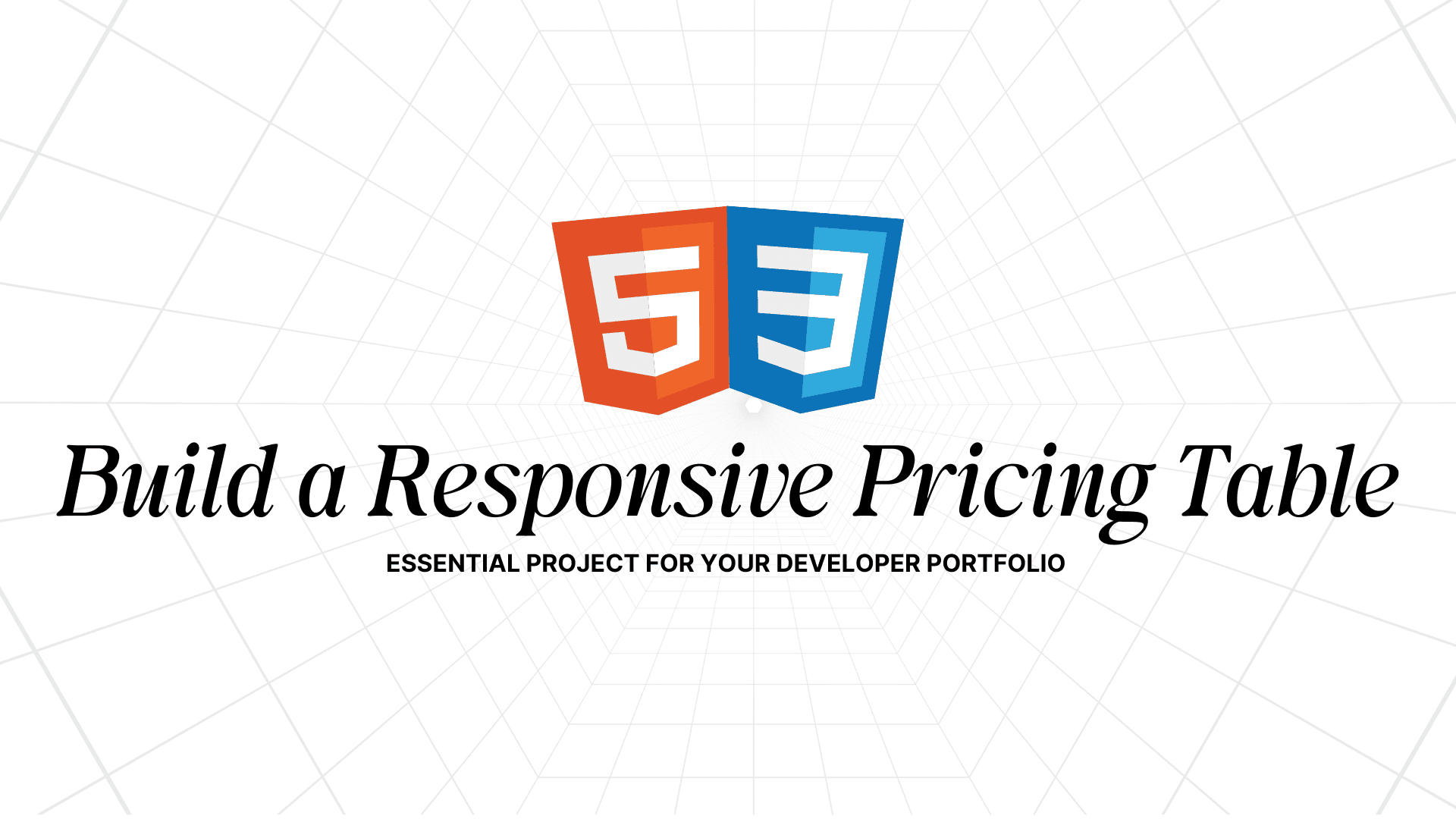 Design a Responsive Pricing Table with Modern CSS