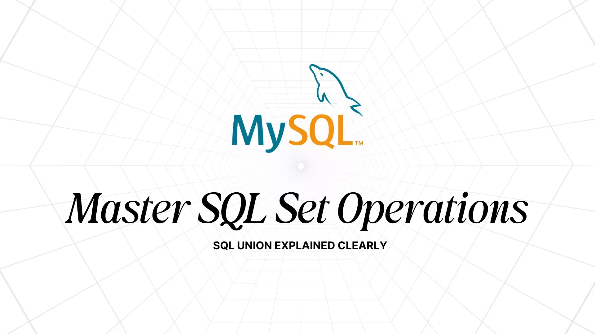 Advanced SQL Set Operations Essentials Workshop