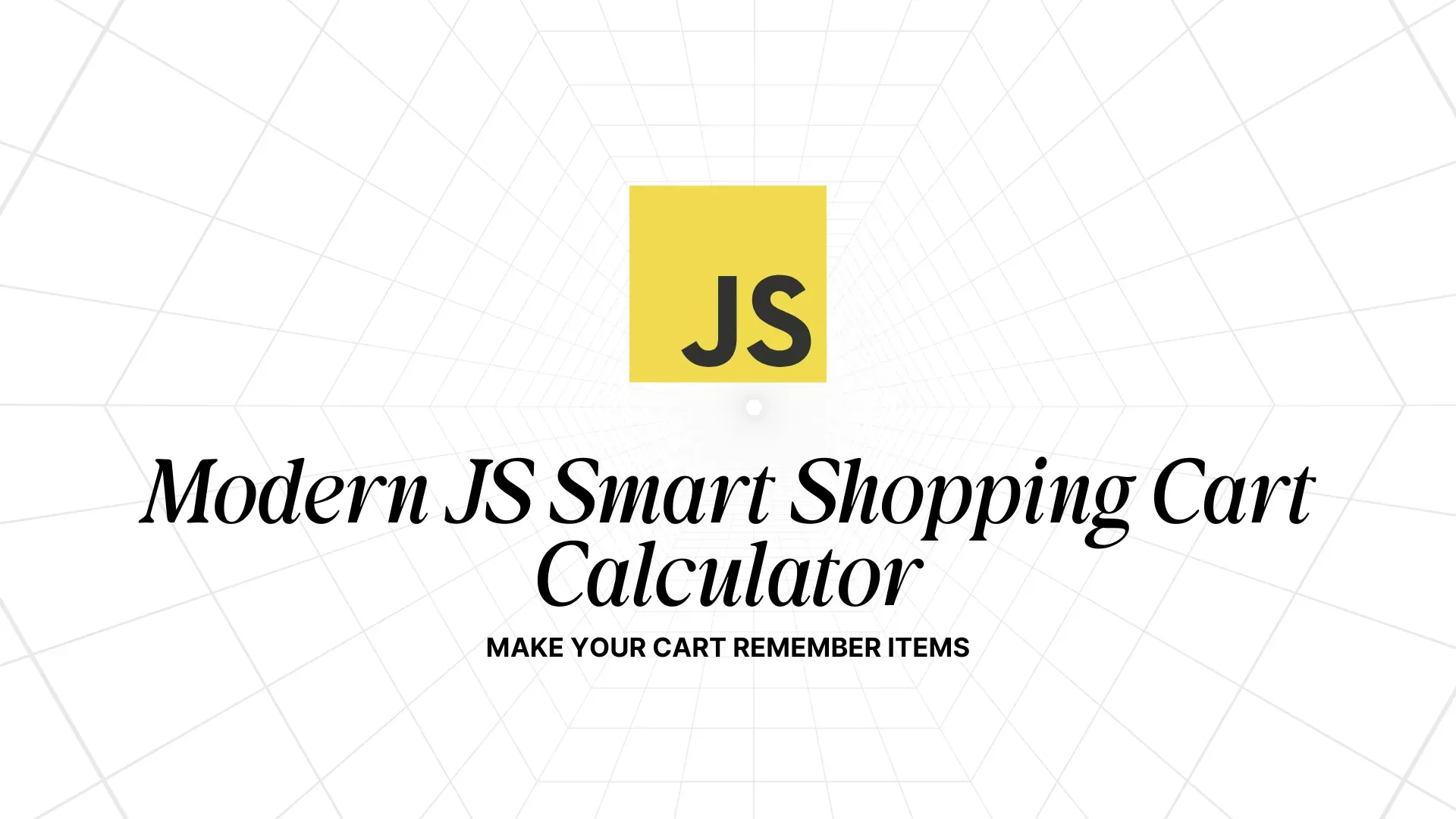 Shopping Cart Calculator Essentials: Local Storage & Responsive UI
