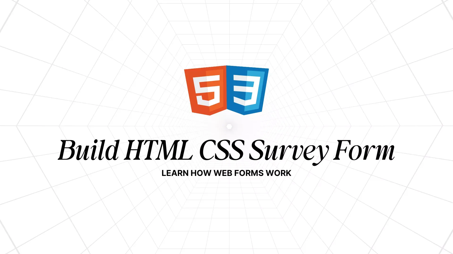 Survey Form Essentials: HTML & CSS Mini Project