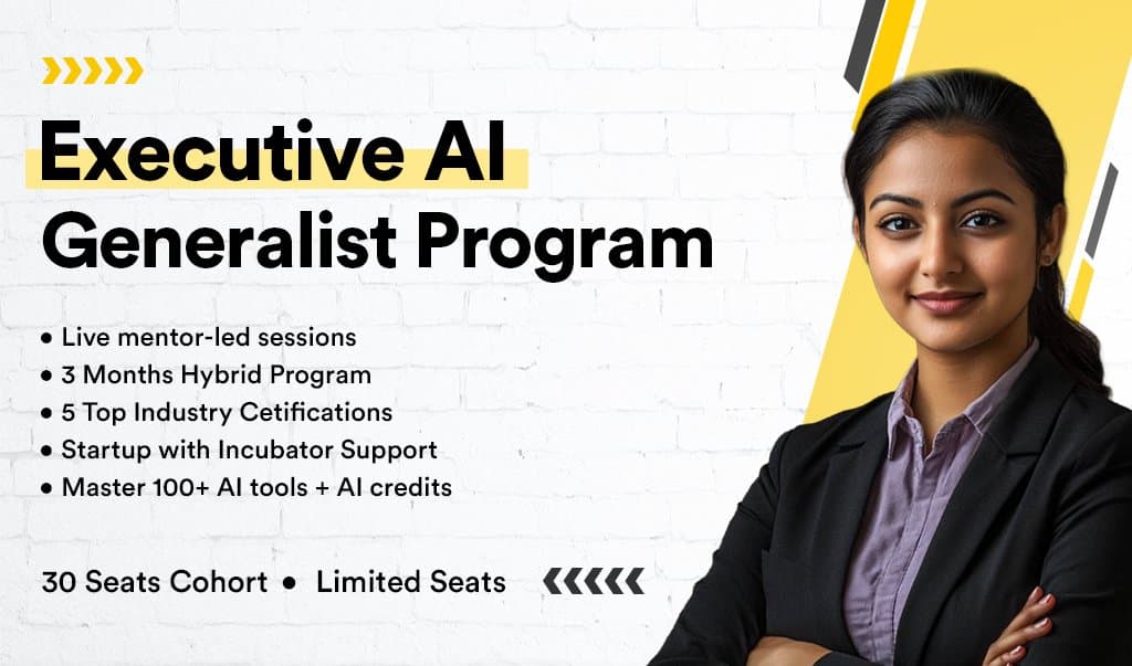 Letsupgrade's Executive AI Generalist Program